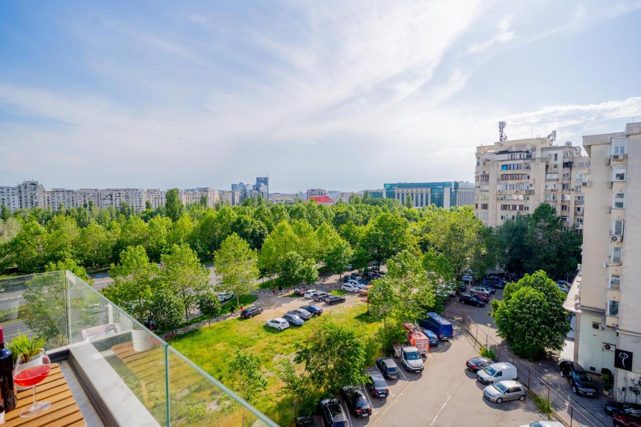 Union Plaza - Balcony Delight In City Center Bucarest Extérieur photo